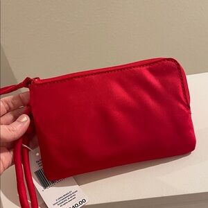 Vara Bradley nylon zip wristlet nwt